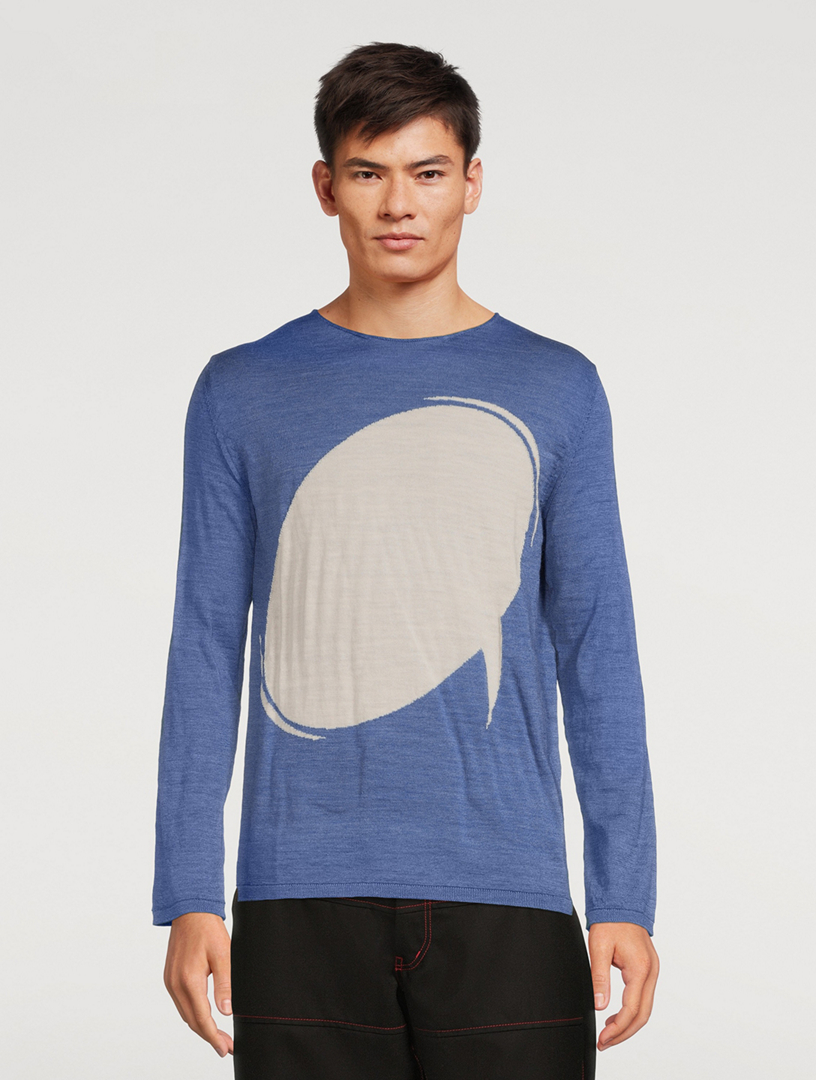 COMME DES GARÇONS SHIRT Wool Knit Sweater | Holt Renfrew