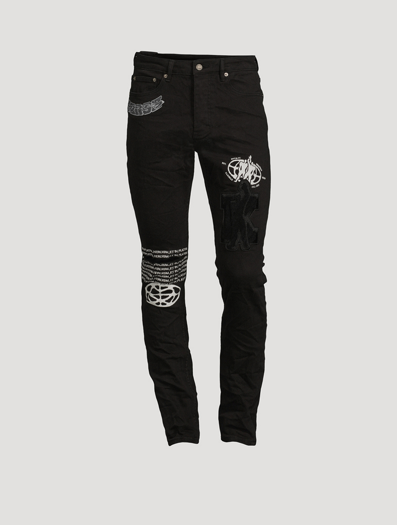 Chitch K Patch Ace Slim-Fit Jeans