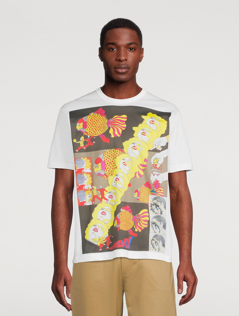 JUNYA WATANABE Cotton Graphic T-Shirt | Holt Renfrew