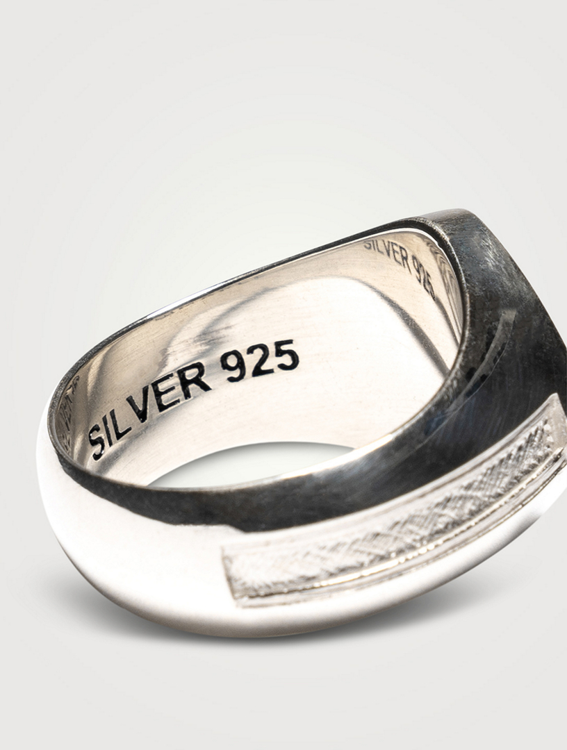 Sterling Silver Psychotropic Class Ring