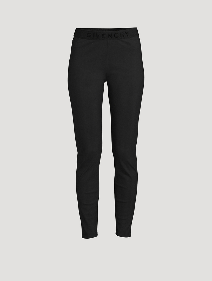 SKIMS Black Cotton Rib Leggings SKIMS