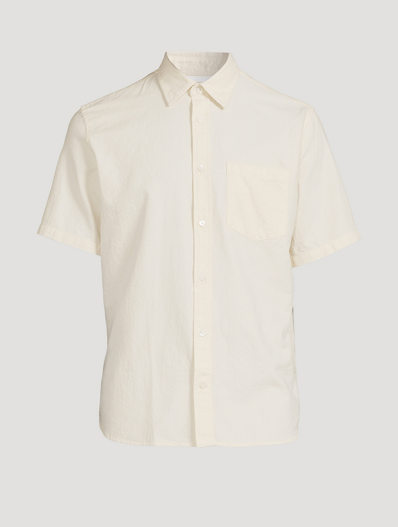 Osvald Texture Short-Sleeve Shirt