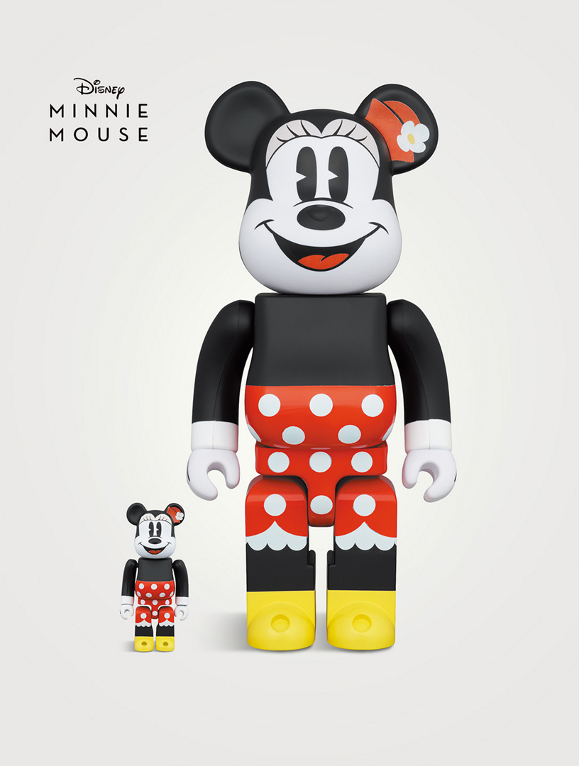 BEARBRICK Minnie Mouse 100 & 400% Be@rbrick Set | Holt Renfrew