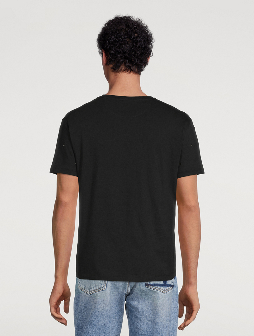 Rockstud Spike Cotton T-Shirt