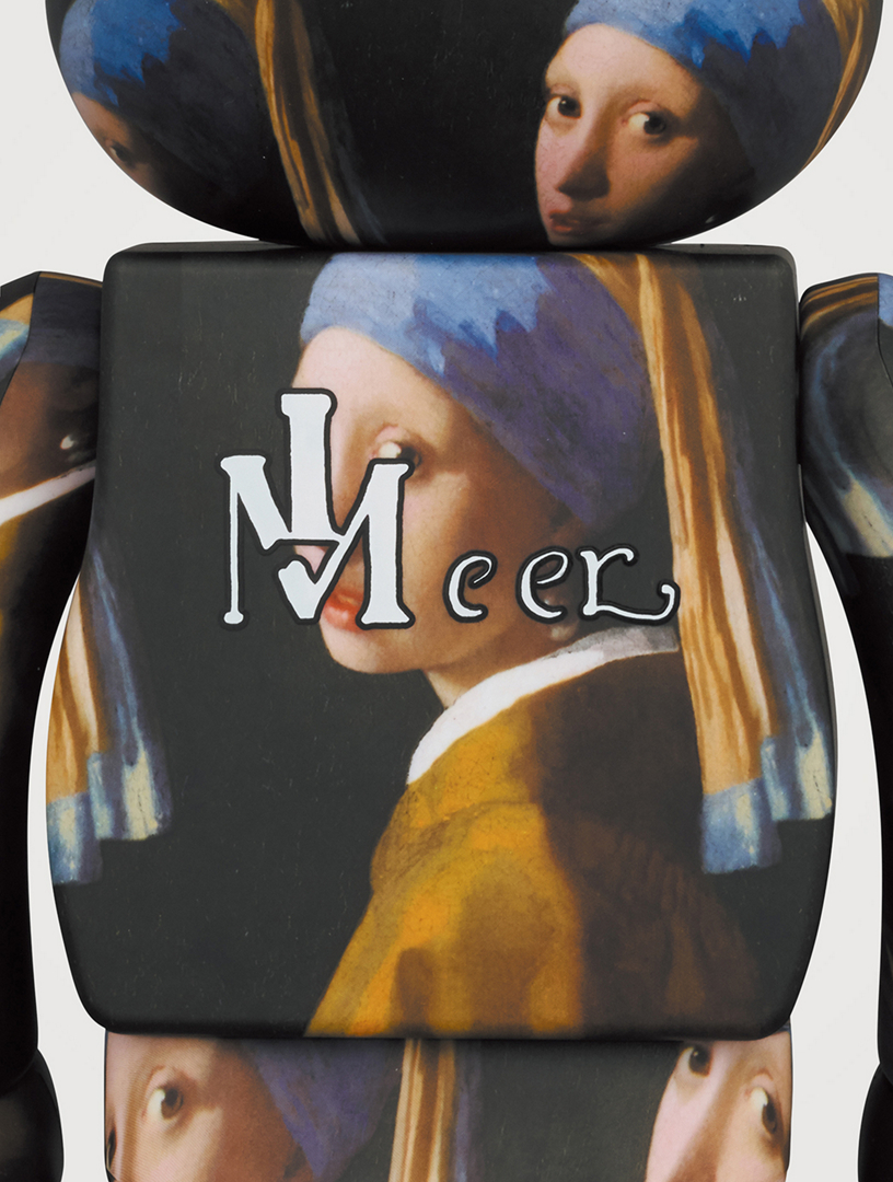 BEARBRICK Johannes Vermeer Girl With A Pearl Earring 100
