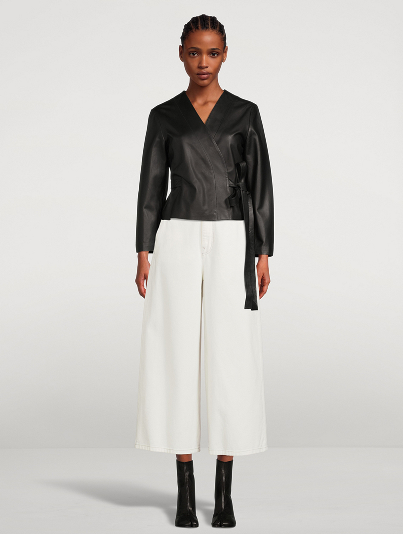Wide-Leg Jeans
