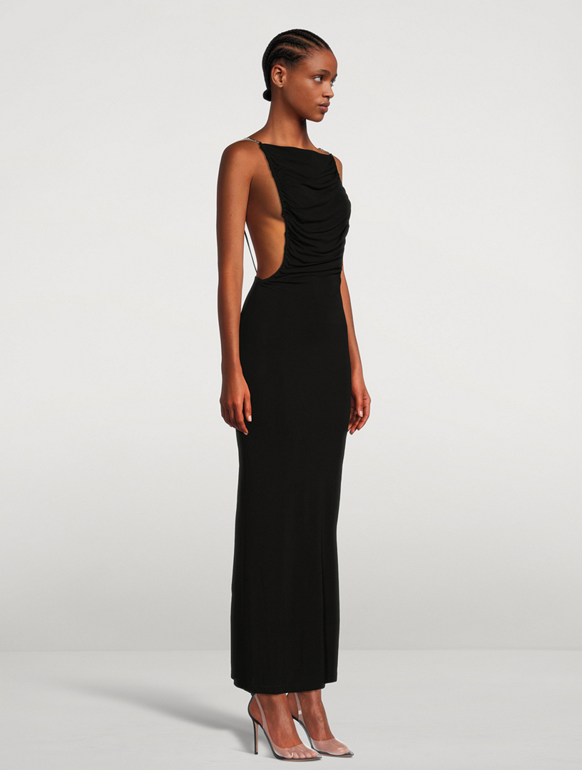 open lace back dress Venus Tank Dress Cherry – Eastend Wardrobe main image 1