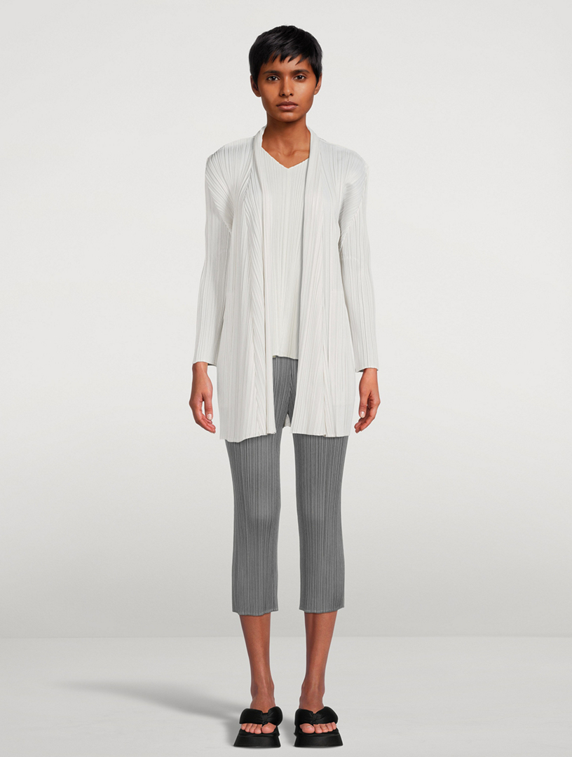 Mellow Pleats Cardigan