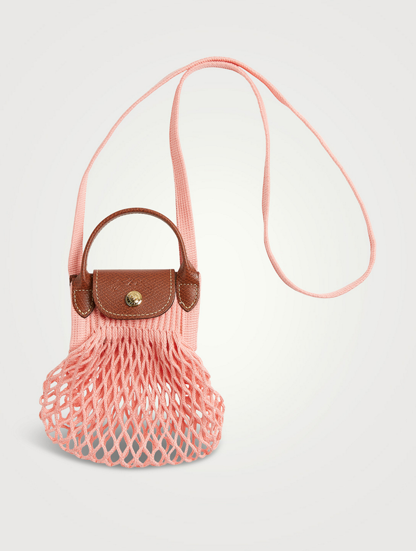 LONGCHAMP Mesh Bag XS Le Pliage Filet के लिए महिलाएं