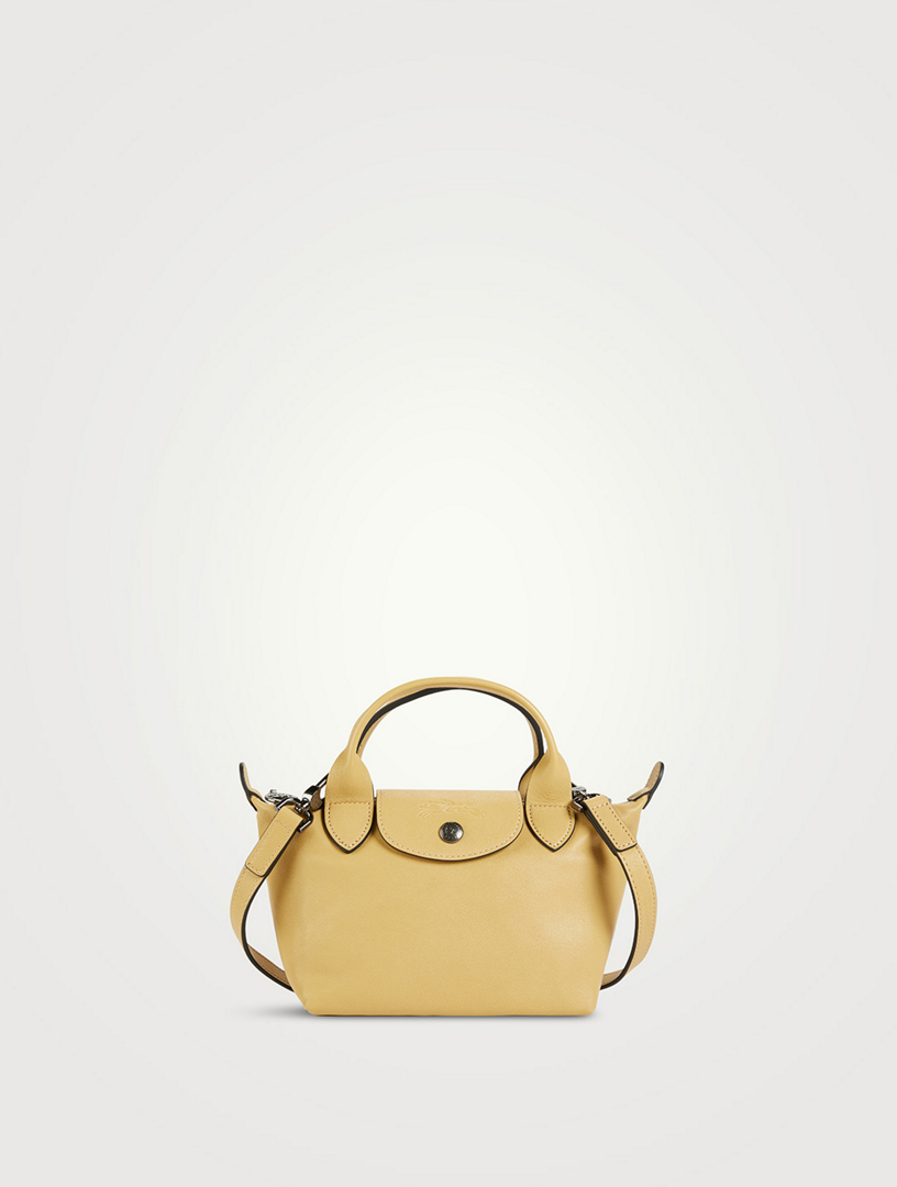 LONGCHAMP XS Le Pliage Cuir Top Handle Bag | Holt Renfrew