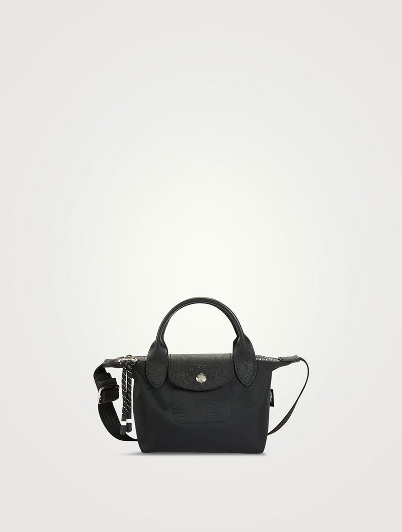 Le Pliage Energy XS Handbag Black - Recycled canvas (L1500HSR001