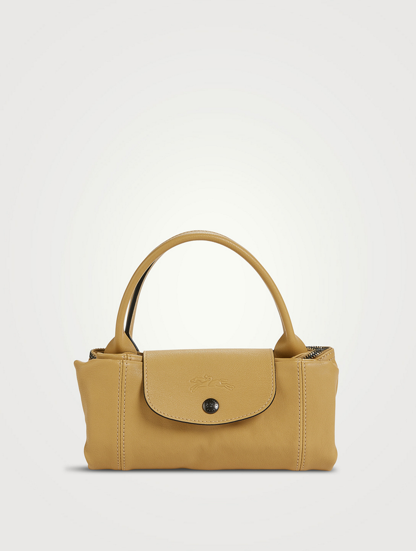 LONGCHAMP LE PLIAGE CUIR NANO TOP HANDLE BAG – Caroline's Fashion