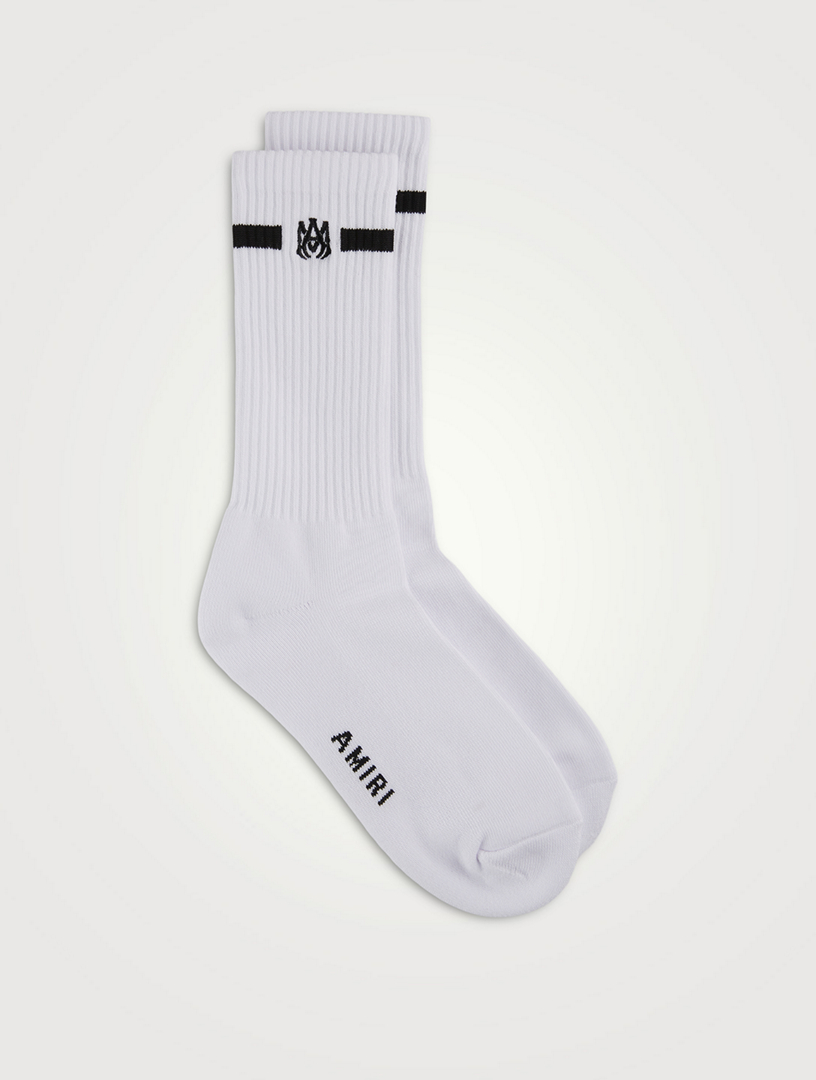 M.A. Micro Logo Athletic Socks