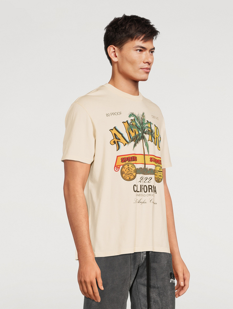 AMIRI Rum Label Cotton T-Shirt | Holt Renfrew