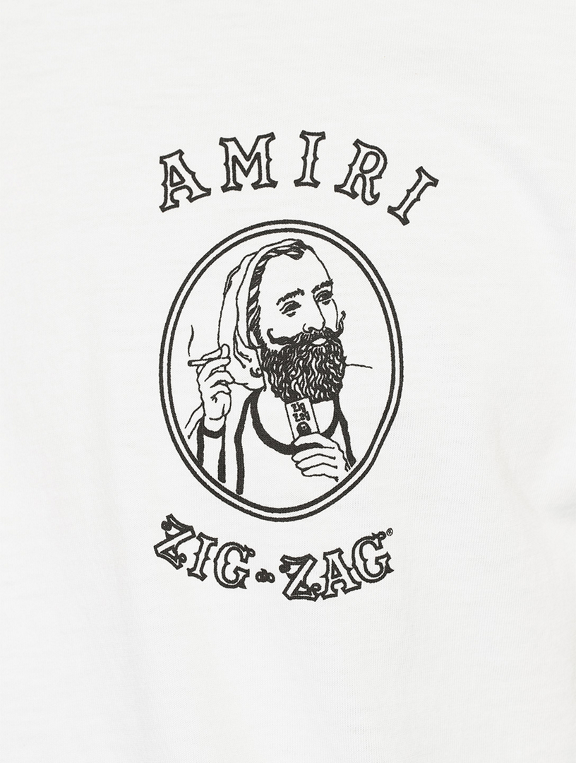 Zig-Zag Cotton Logo T-Shirt