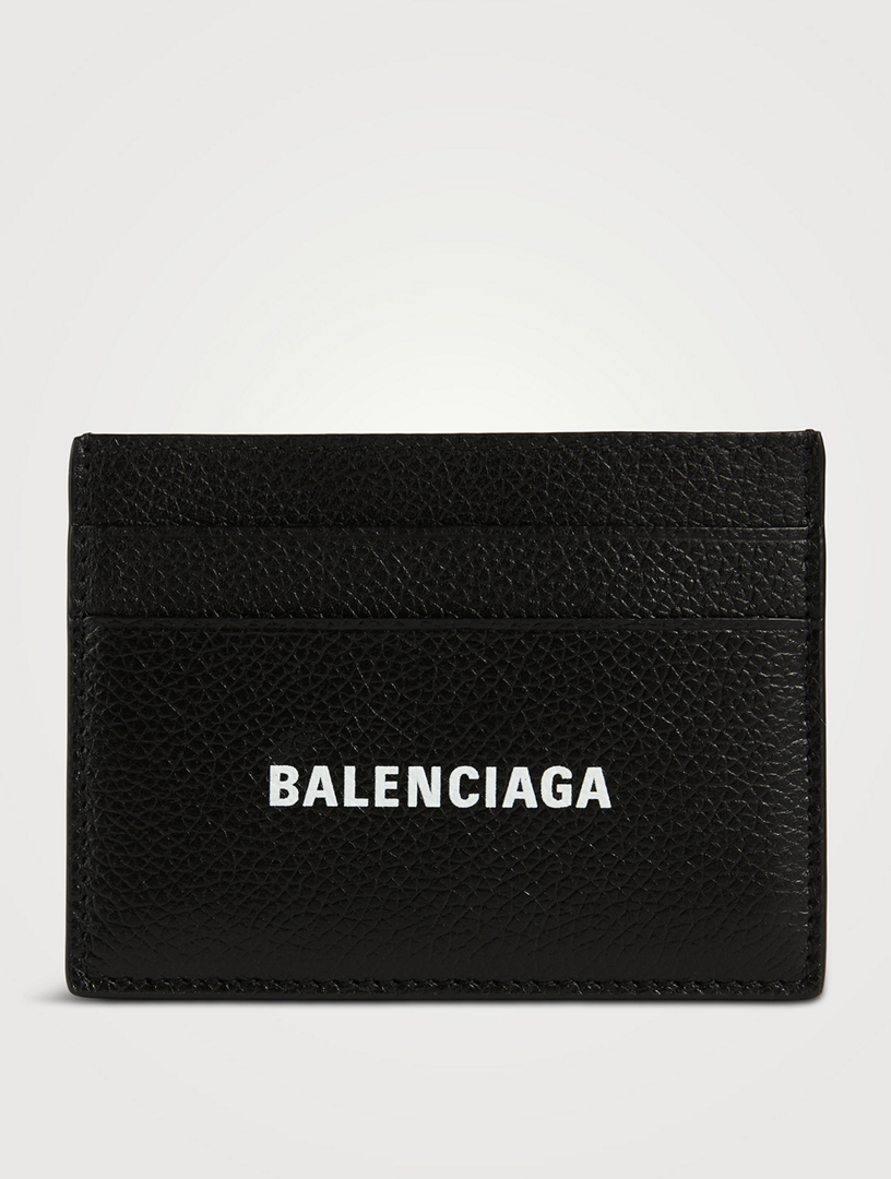 Leather Card Holder With Logo