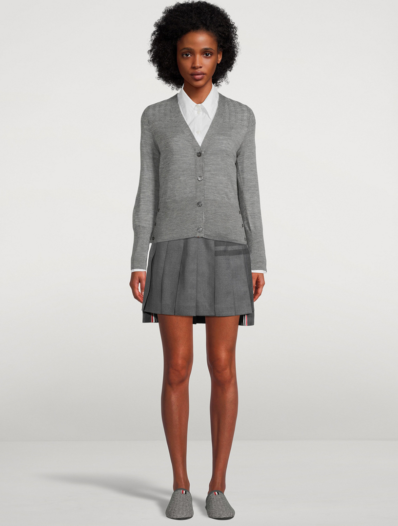 Fine Merino Wool Cardigan