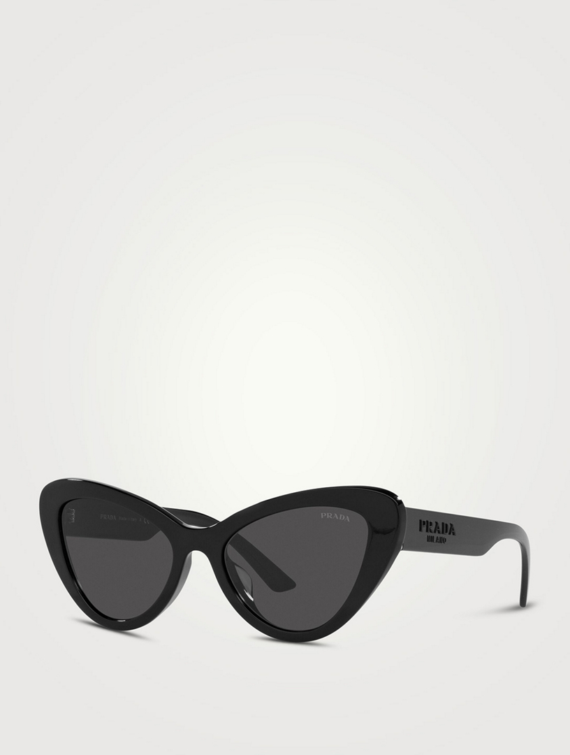 PRADA Cat Eye Sunglasses  Black