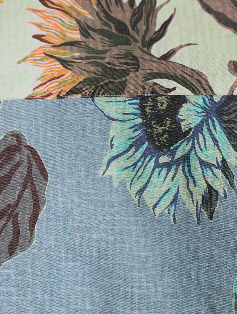 Short-Sleeve Shirt Sunflower Print