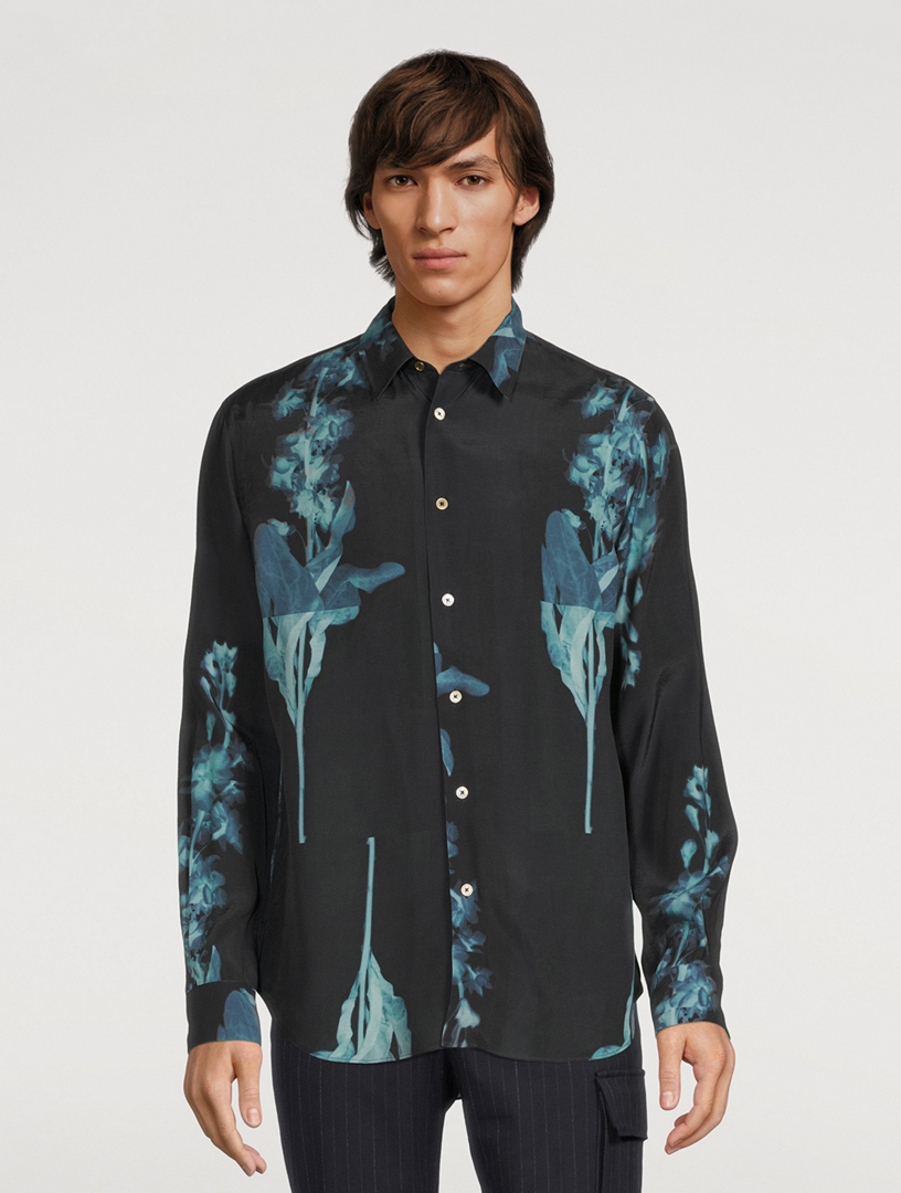 Tailored Shirt Stem Print