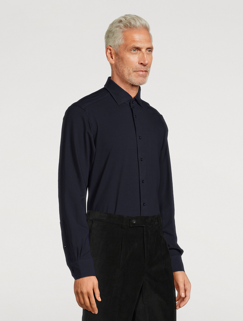 Modern 4-Flex Stretch Knit Shirt