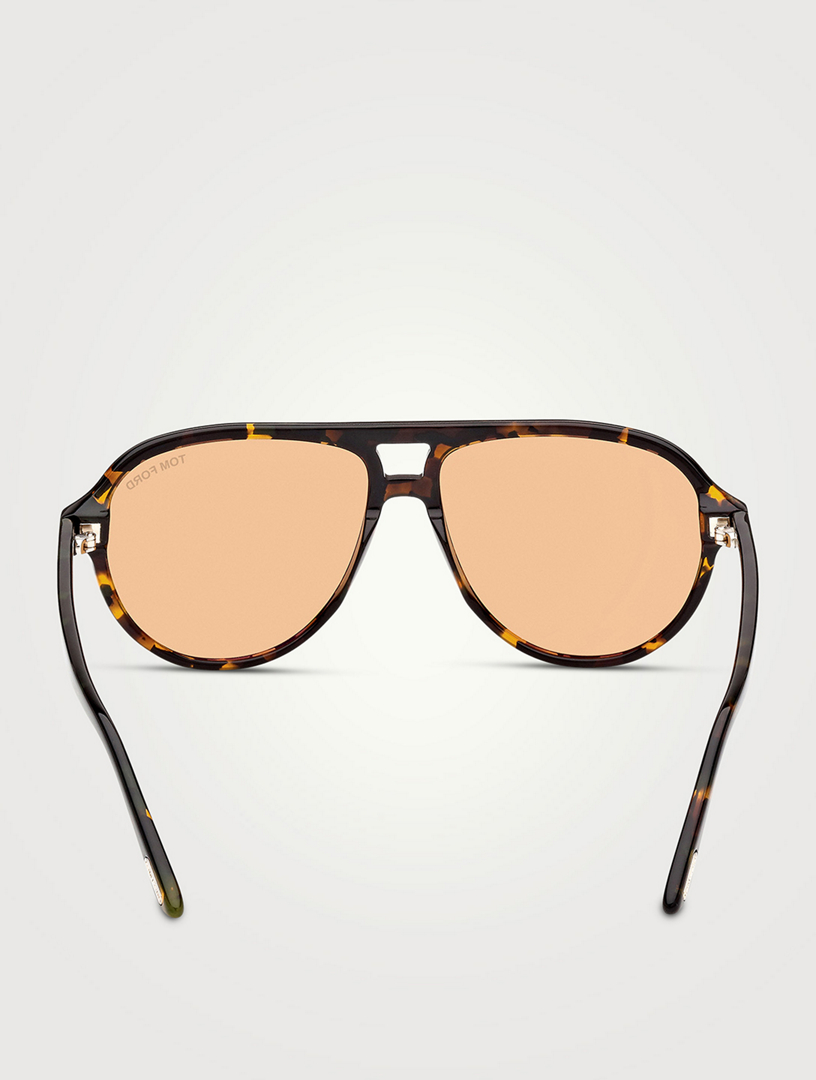 TOM FORD Jeffrey Aviator Sunglasses | Holt Renfrew