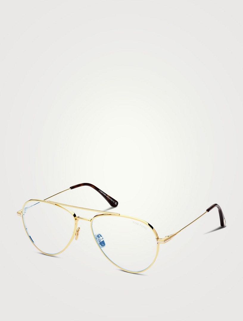 Tom ford deals glasses gold