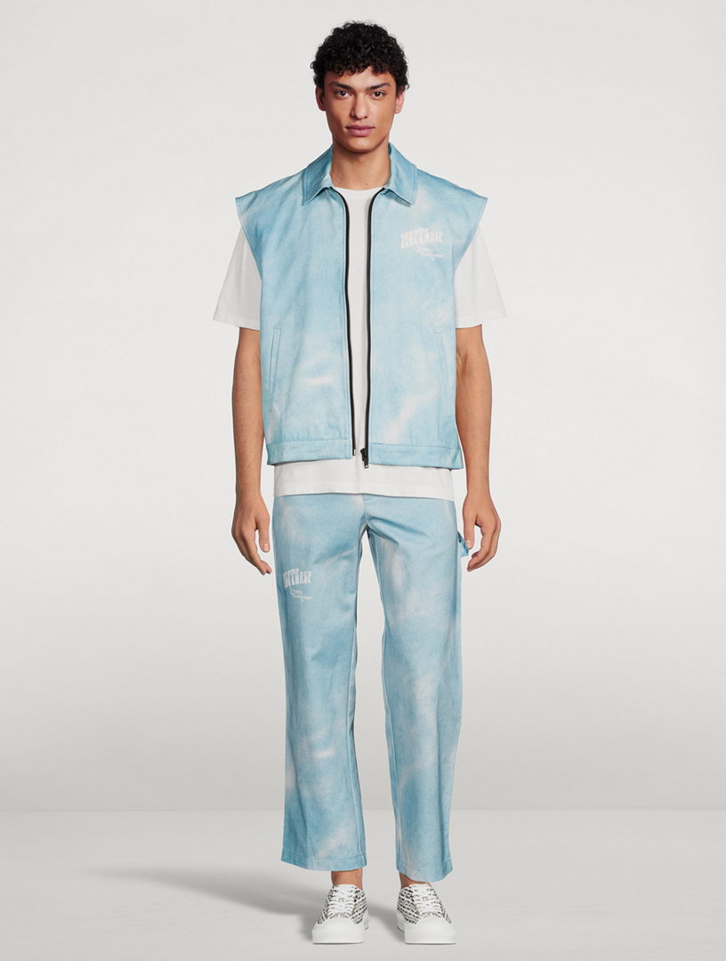 Cotton Printed Workwear Vest