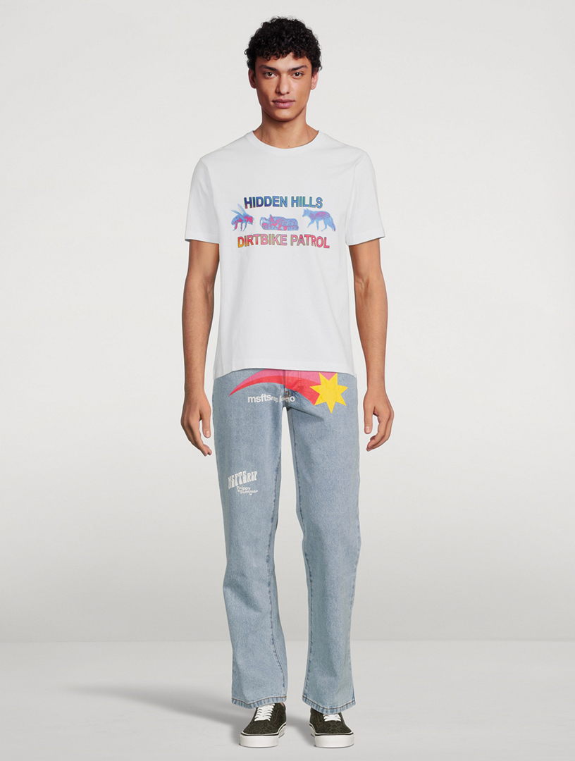 Cotton Star Logo Jeans