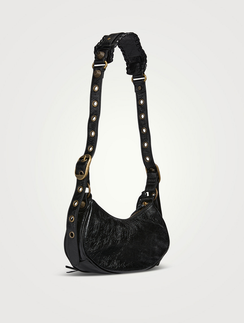 XS Le Cagole Leather Shoulder Bag