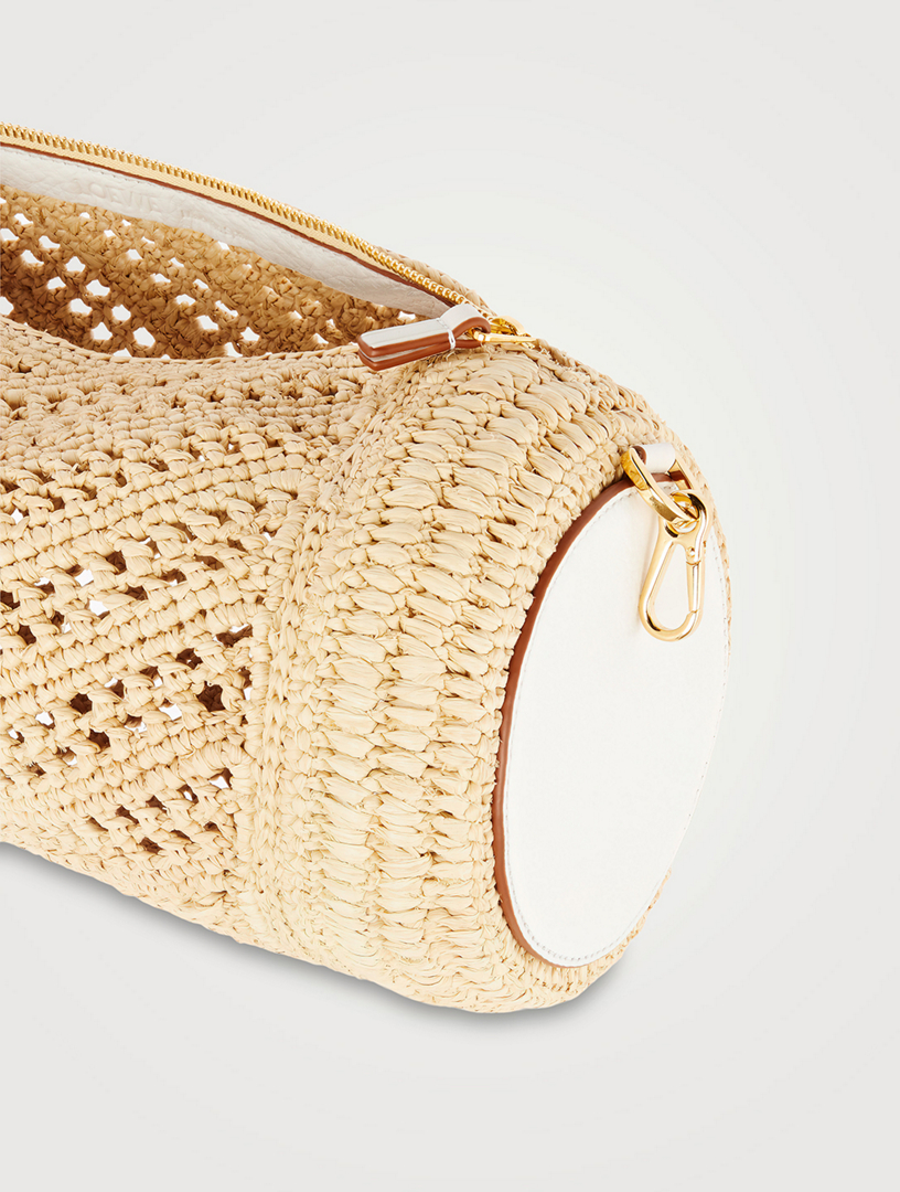 LOEWE x Paula's Ibiza Raffia Bracelet Pouch