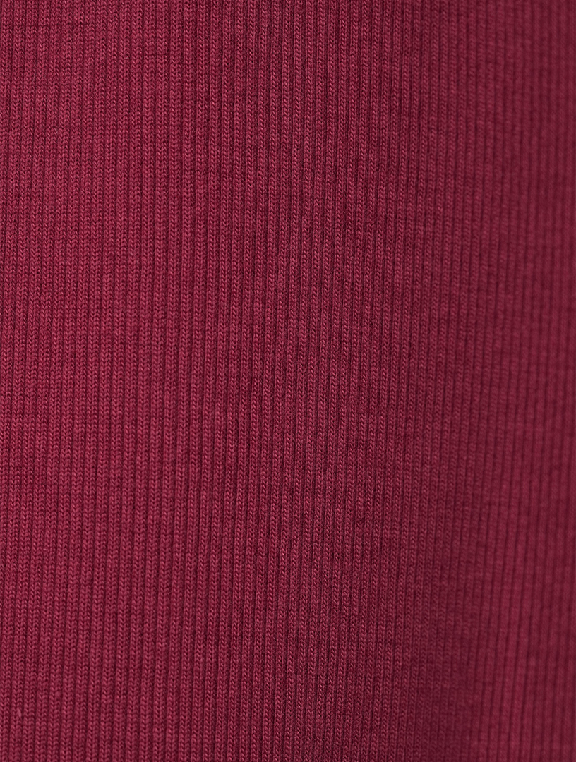Organic Cotton Wide-Leg Leisure Pants