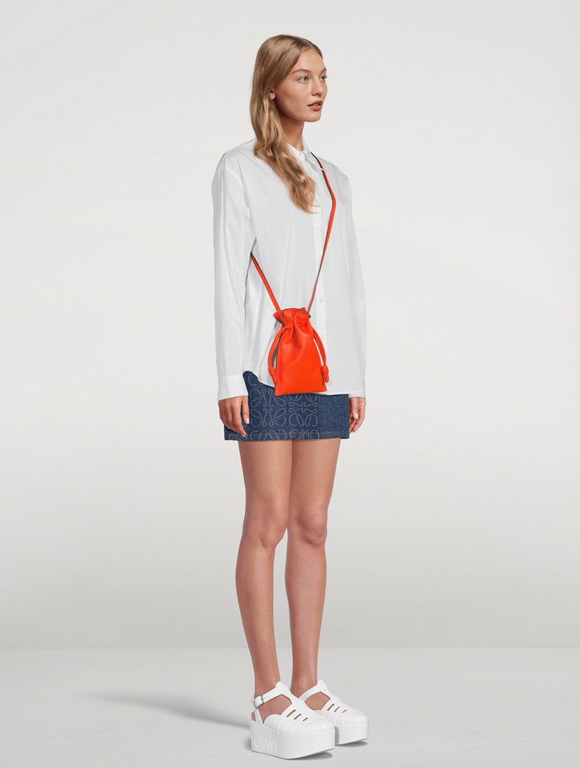 Flamenco Leather Crossbody Bag