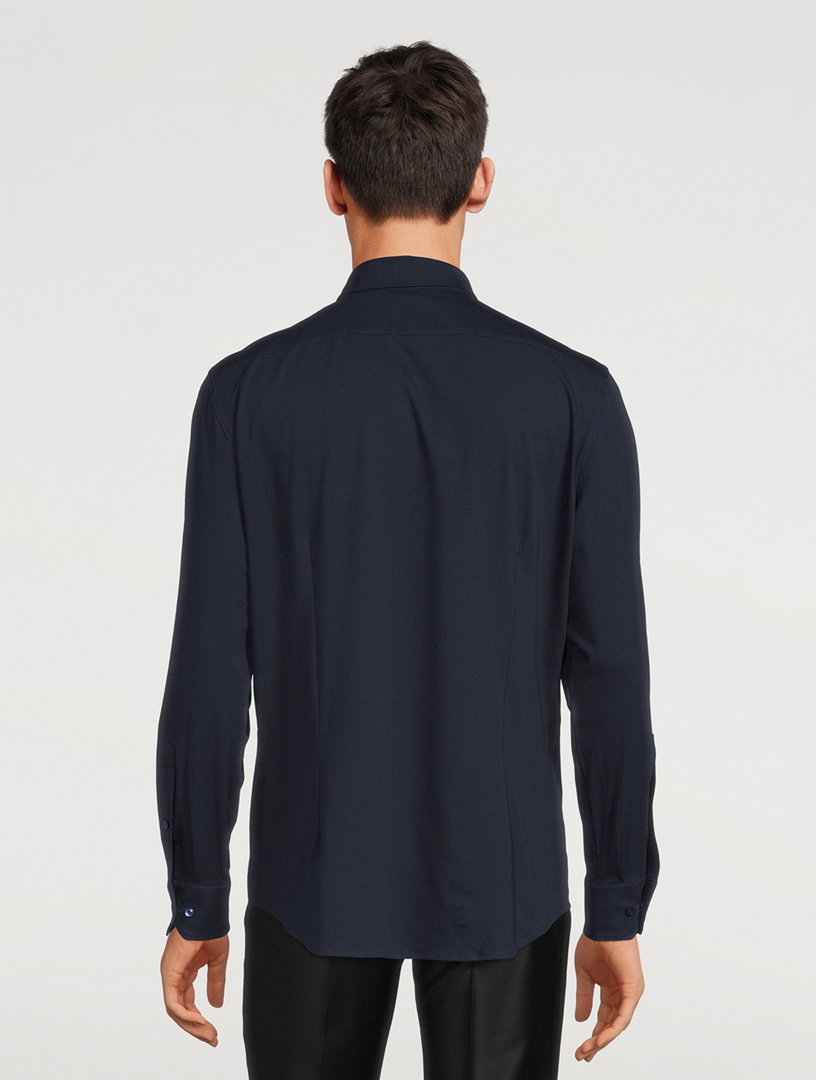 Modern 4-Flex Stretch Knit Shirt