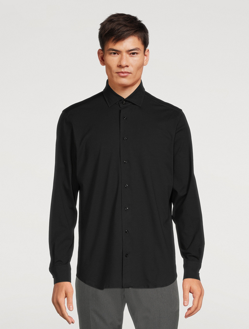 Modern 4-Flex Stretch Knit Shirt