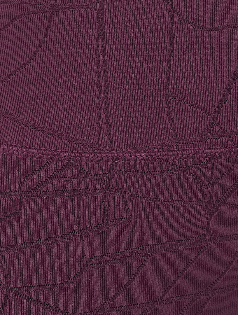 Motion Jacquard 7/8 Workout Leggings