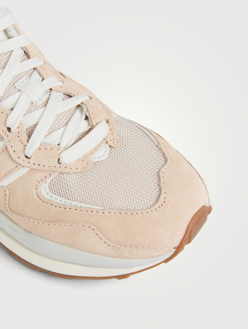 57/40 Suede And Mesh Sneakers