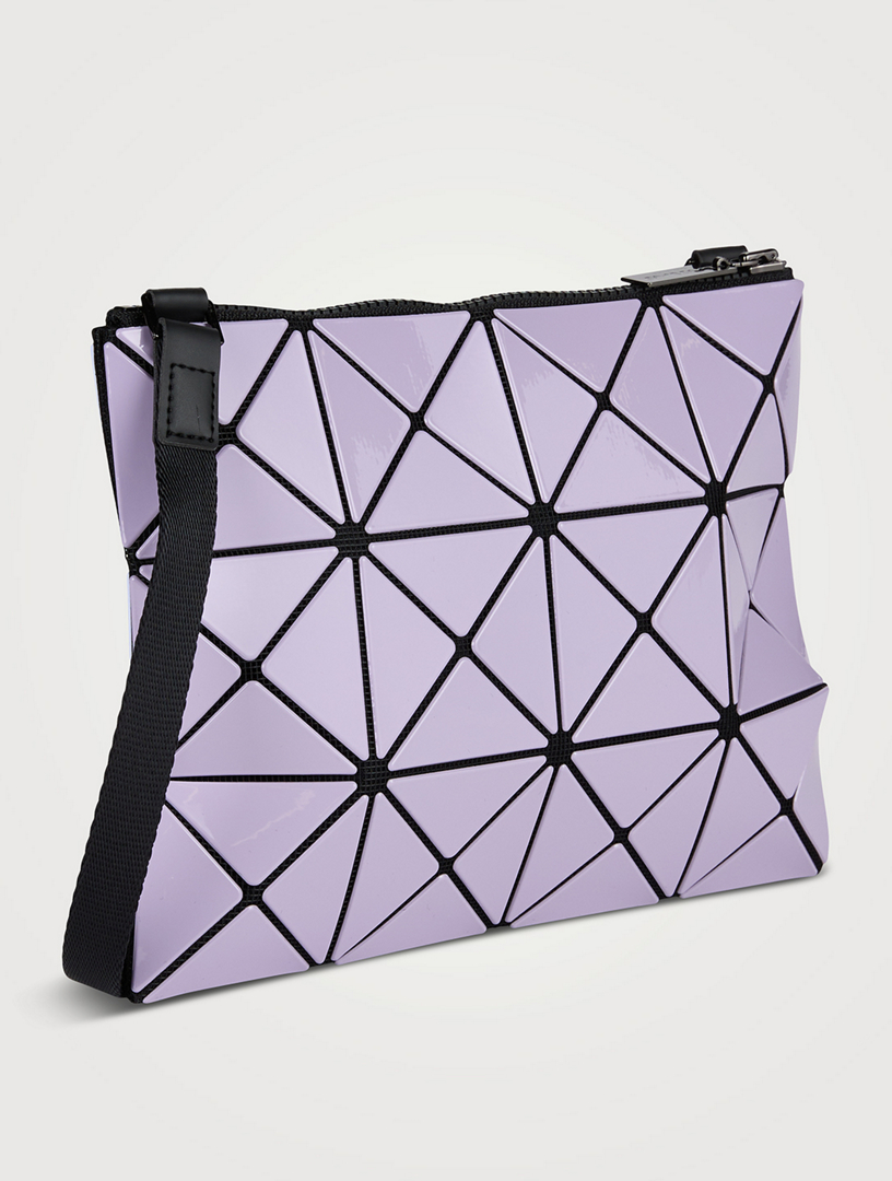 Bao Bao Issey Miyake Lucent Gloss Geometric Crossbody Bag - Purple