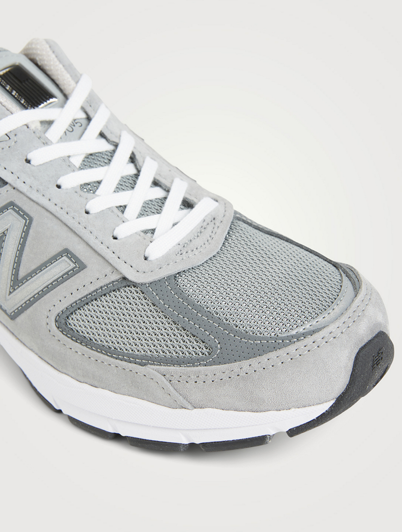 NEW BALANCE Made In US 990v5 Suede And Mesh Sneakers | Holt Renfrew