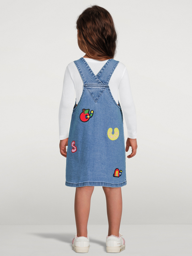 stella mccartney denim apron dress Stella Mccartney Blue Denim Apron Dress