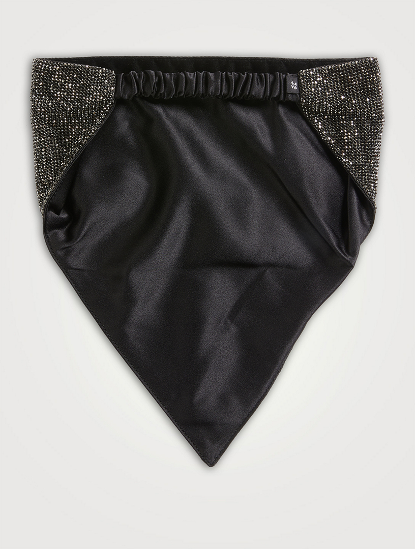 Crystal Mesh Head Scarf