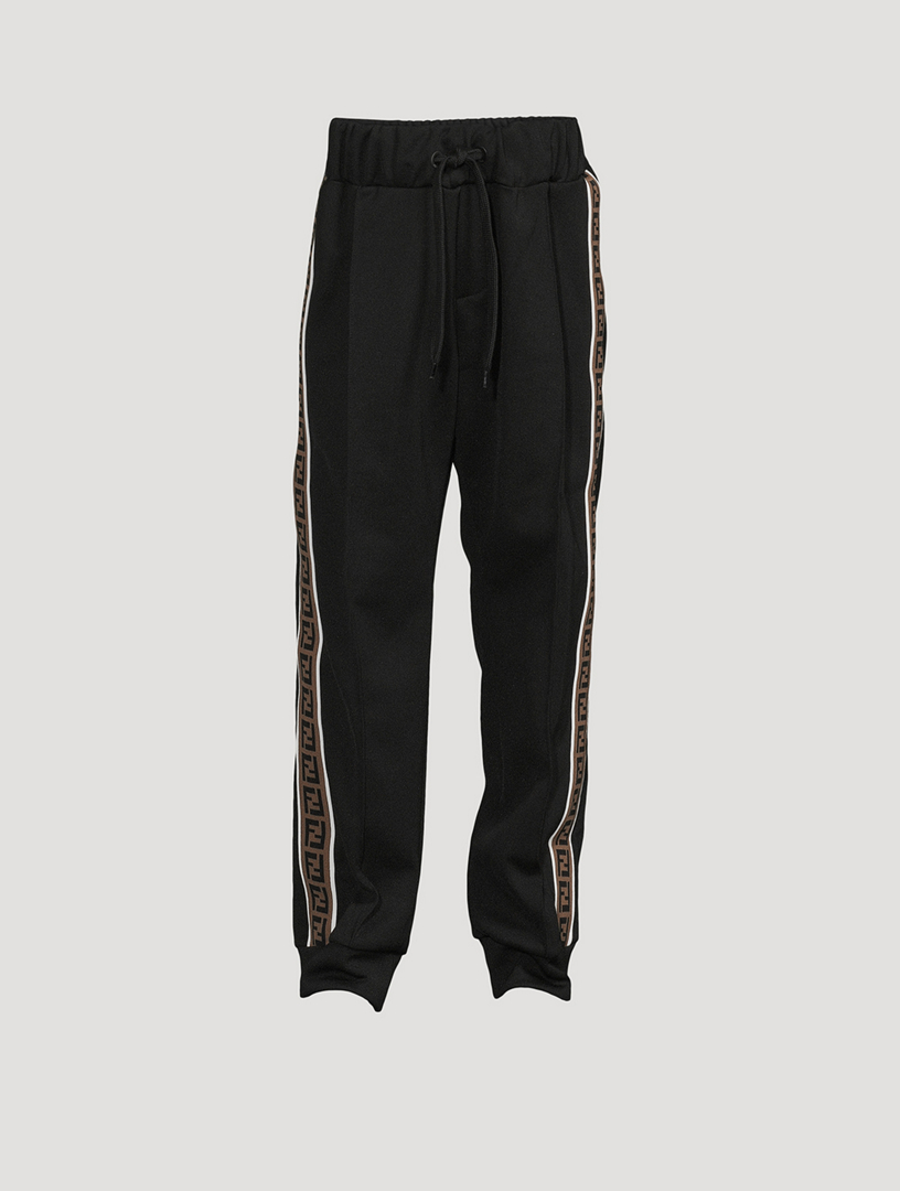 Fendi Kids stripe-detail track pants