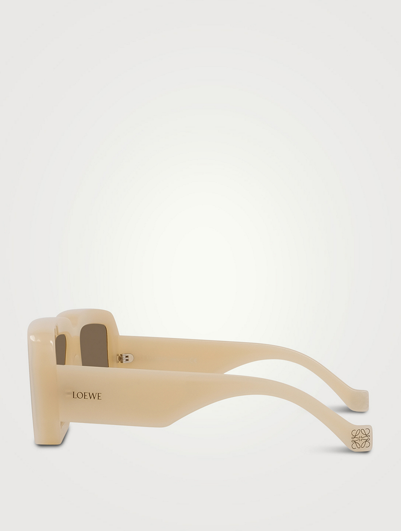 LOEWE Loewe x Paula's Ibiza Mask Sunglasses  White