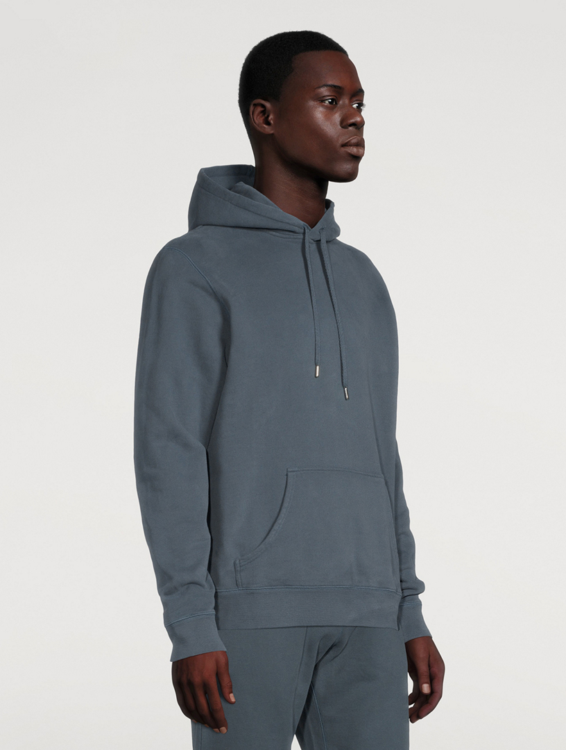 Sunspel cotton discount loopback overhead hoody