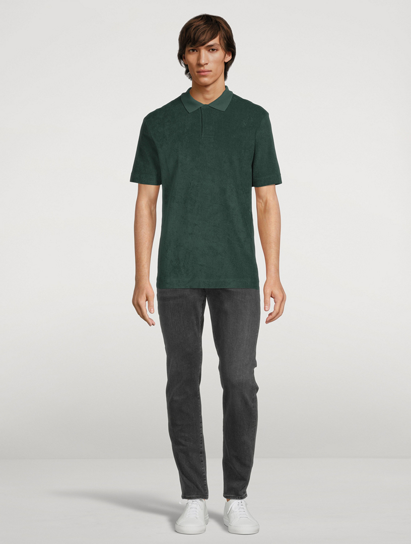 Towelling Polo Shirt