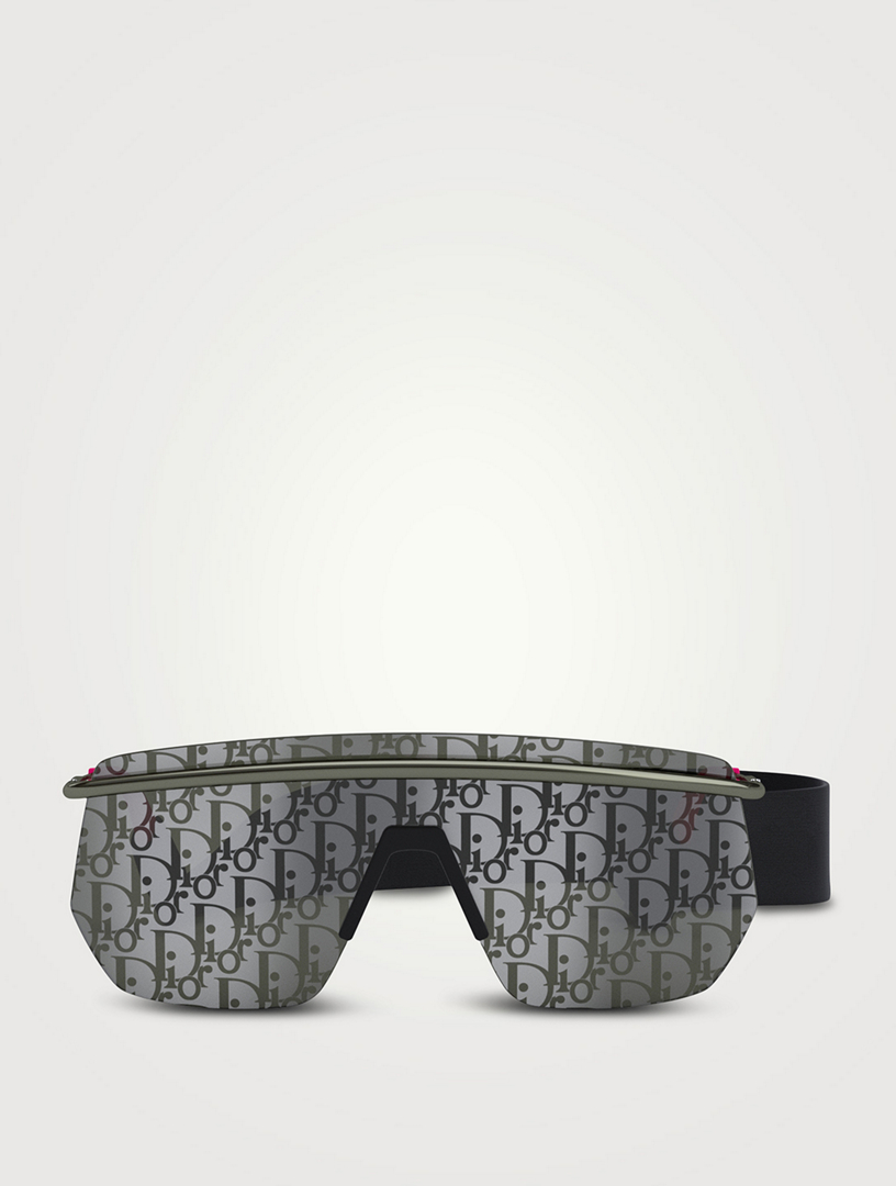 DIOR DiorMotion M1I Shield Sunglasses  Black