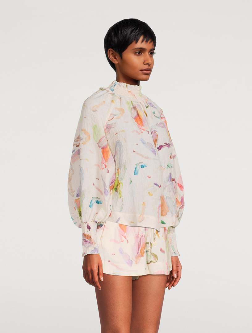 Annie Smocked Blouse