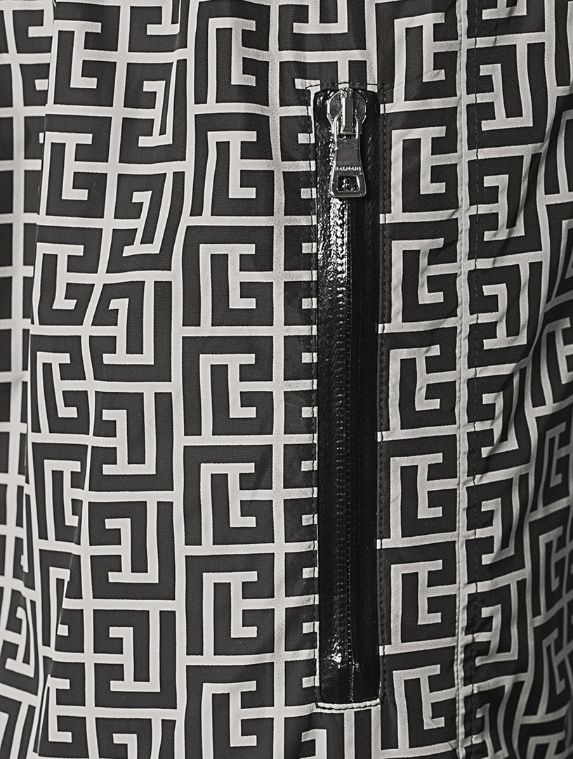 Nylon Monogram Cargo Pants