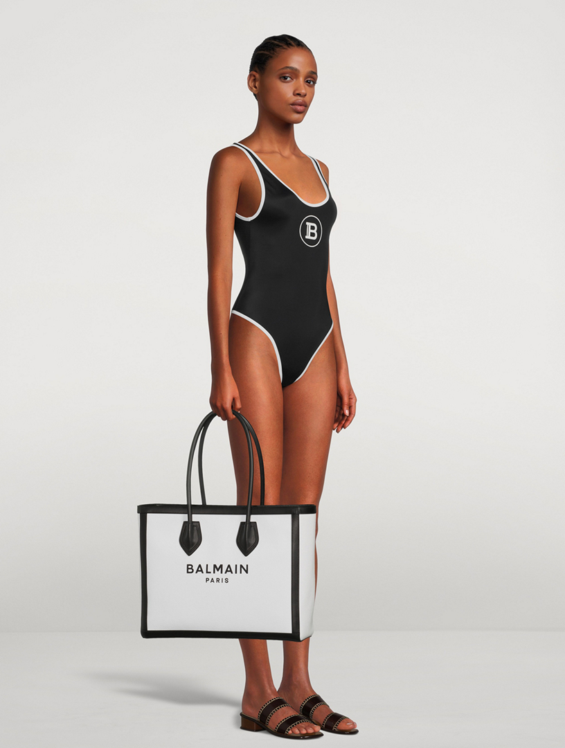 Logo One-Piece Swimsuit