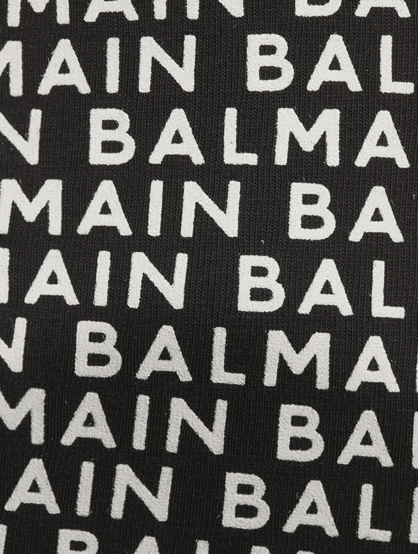 Logo-Tape Bike Shorts Logo Print